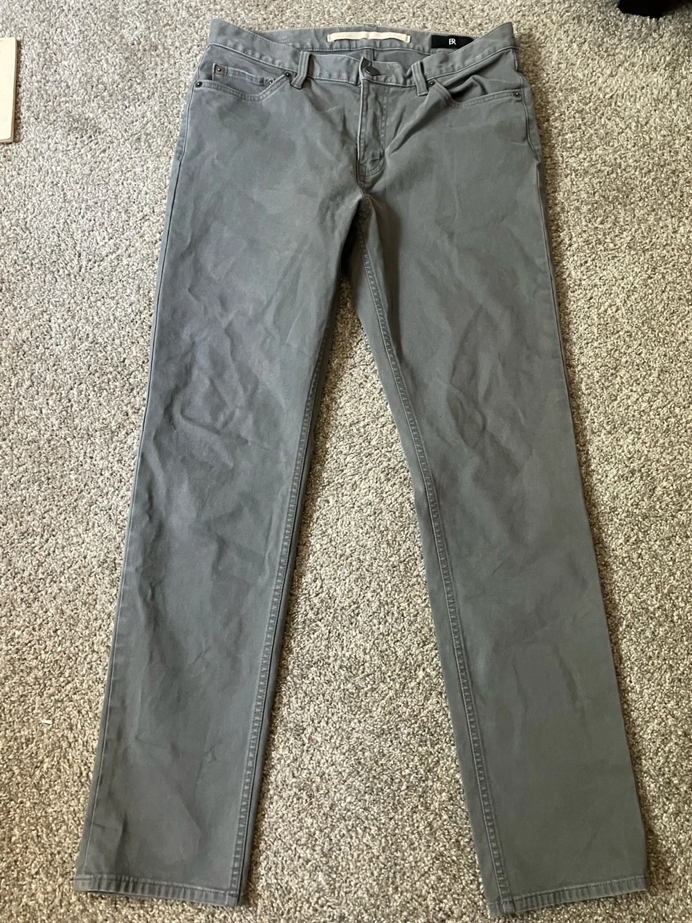 Banana Republic Slate Gray Men’s Khaki Pants